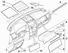 70502-050 BOOT LID COVERS