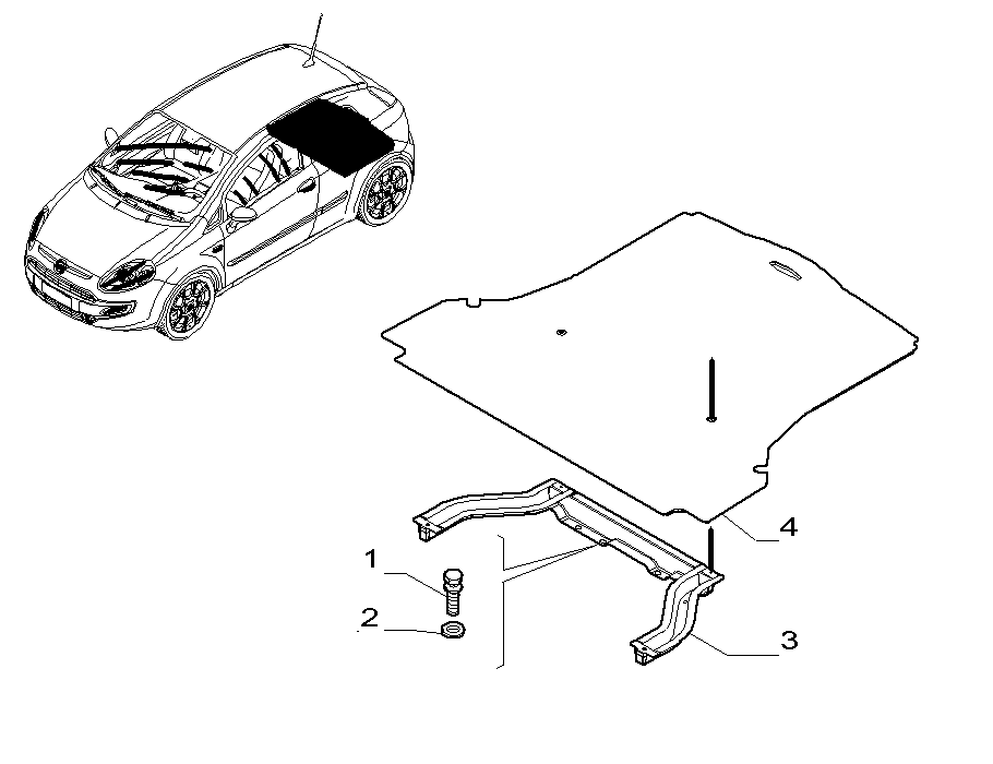 70526-030 TRUNK MATS