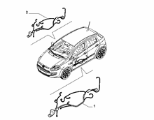 55526-010 FRONT DOOR HARNESS
