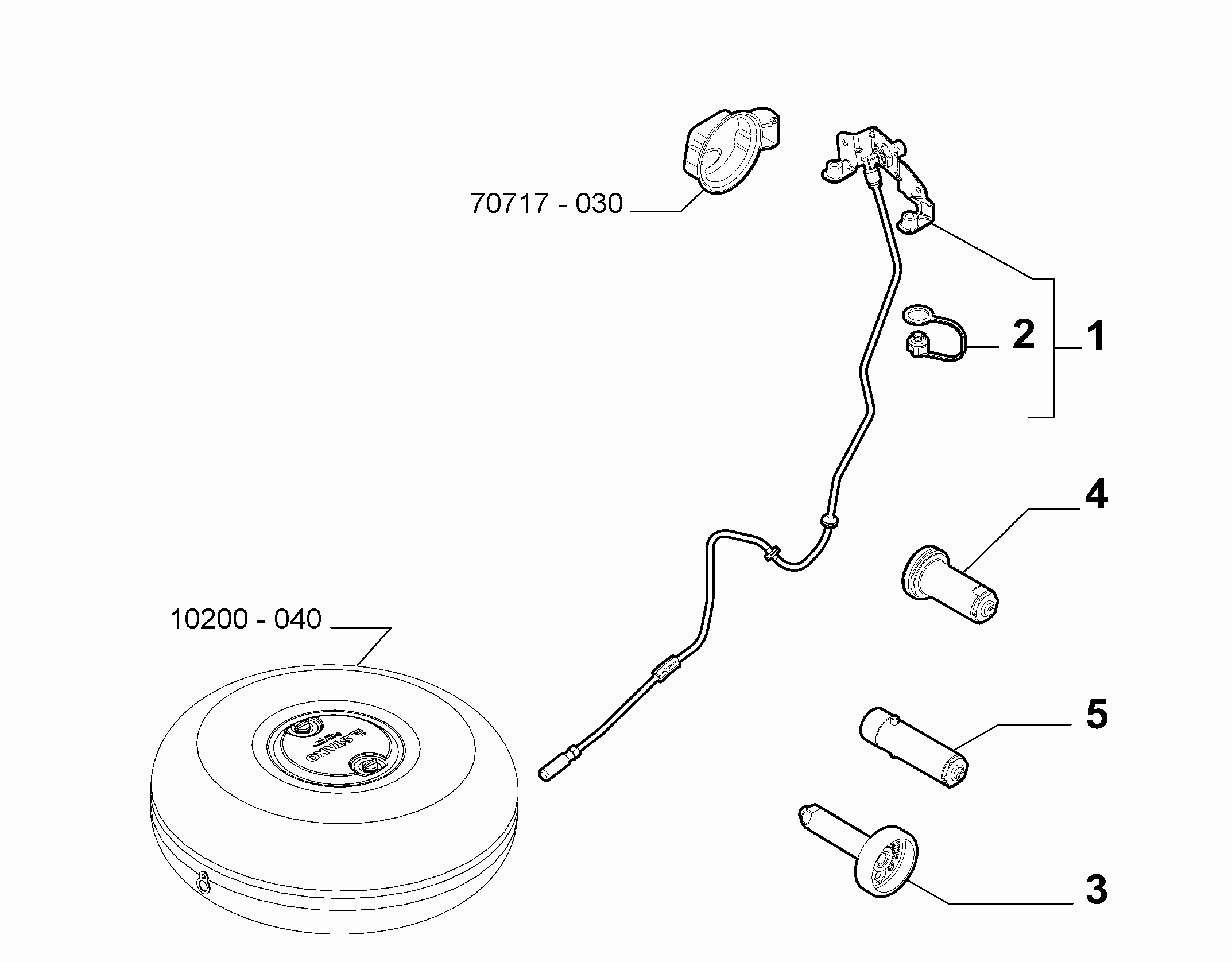10200-021 FUEL PIPE INLET