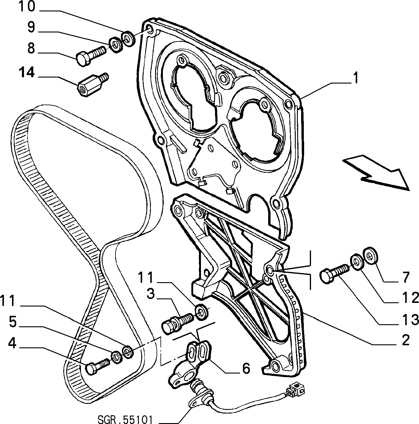 10106/20 ПРИВОД РАСПРЕДВАЛА
