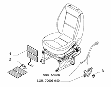 70601-040 ELECTRIC FRONT SEAT DEVICES