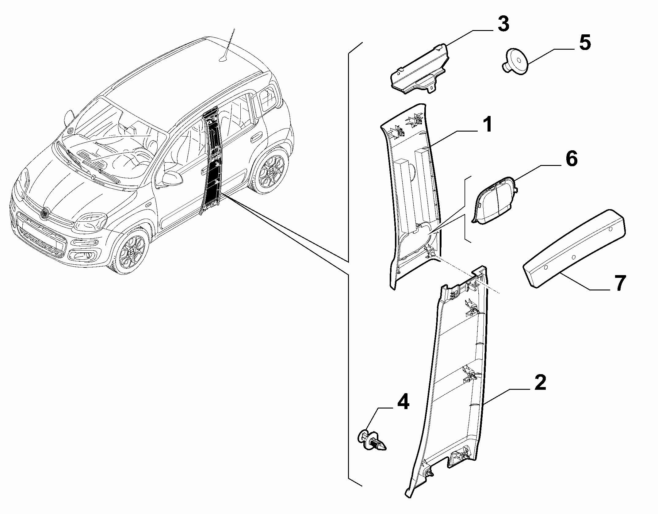 70523-030 INTERNAL CENTRAL LININGS