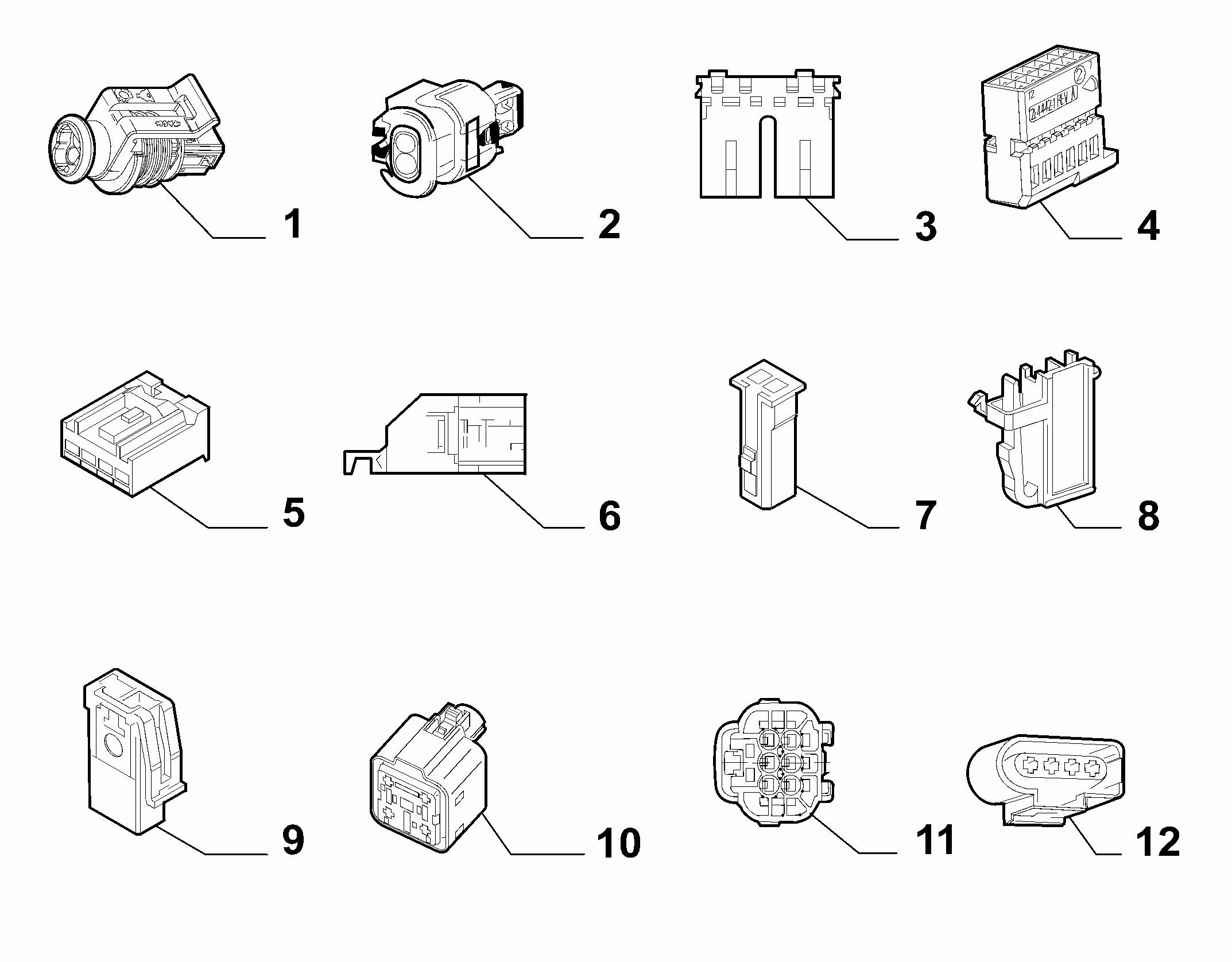55528/01 CABLE ASSEMBLY CONNECTORS