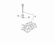 10301-060 DIP STICK, CAP, TRANSMITTER AND PRESSURE ROD