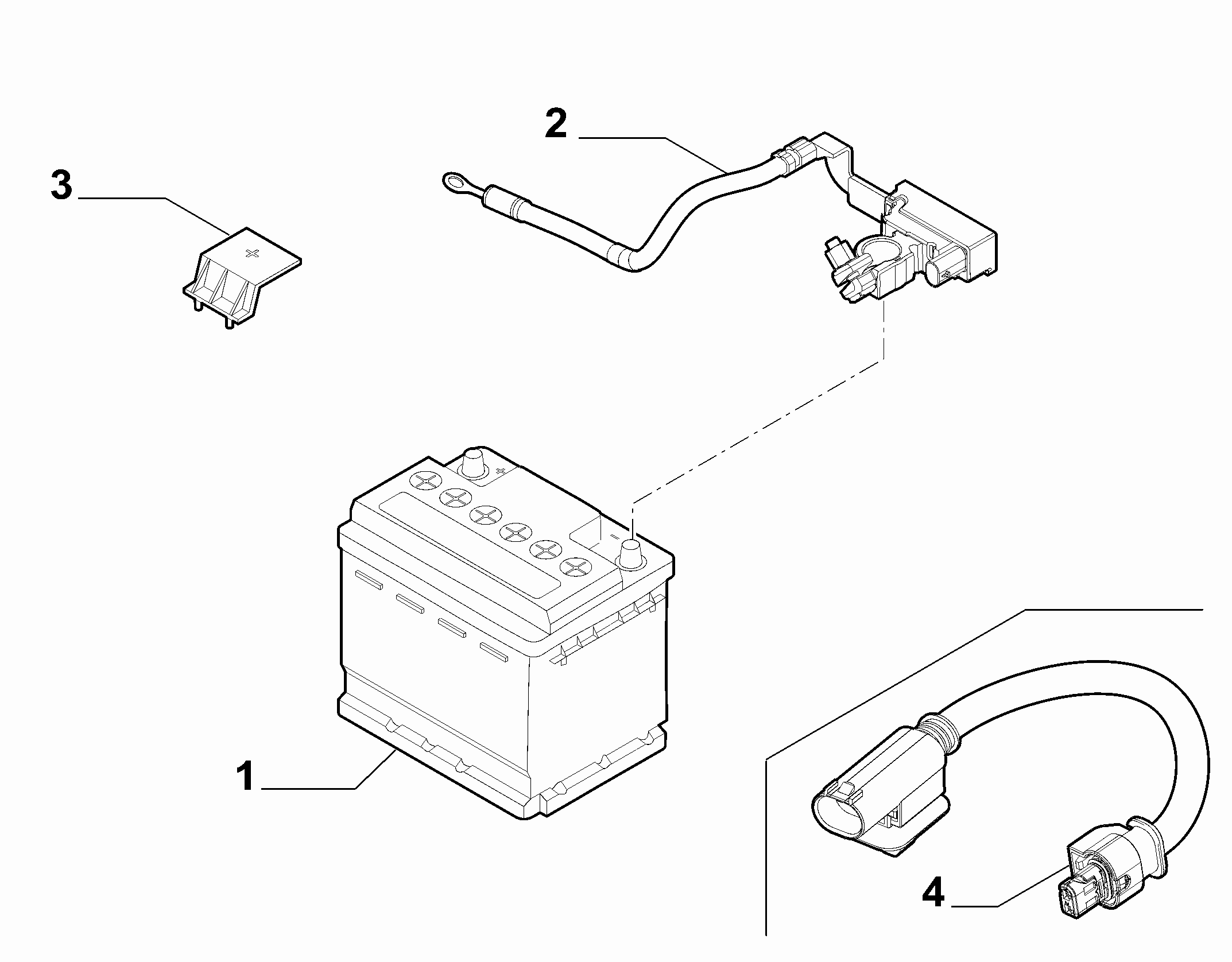 55300-010 BATTERY AND CASE
