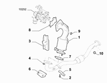 10258-010 FRONT PIPING