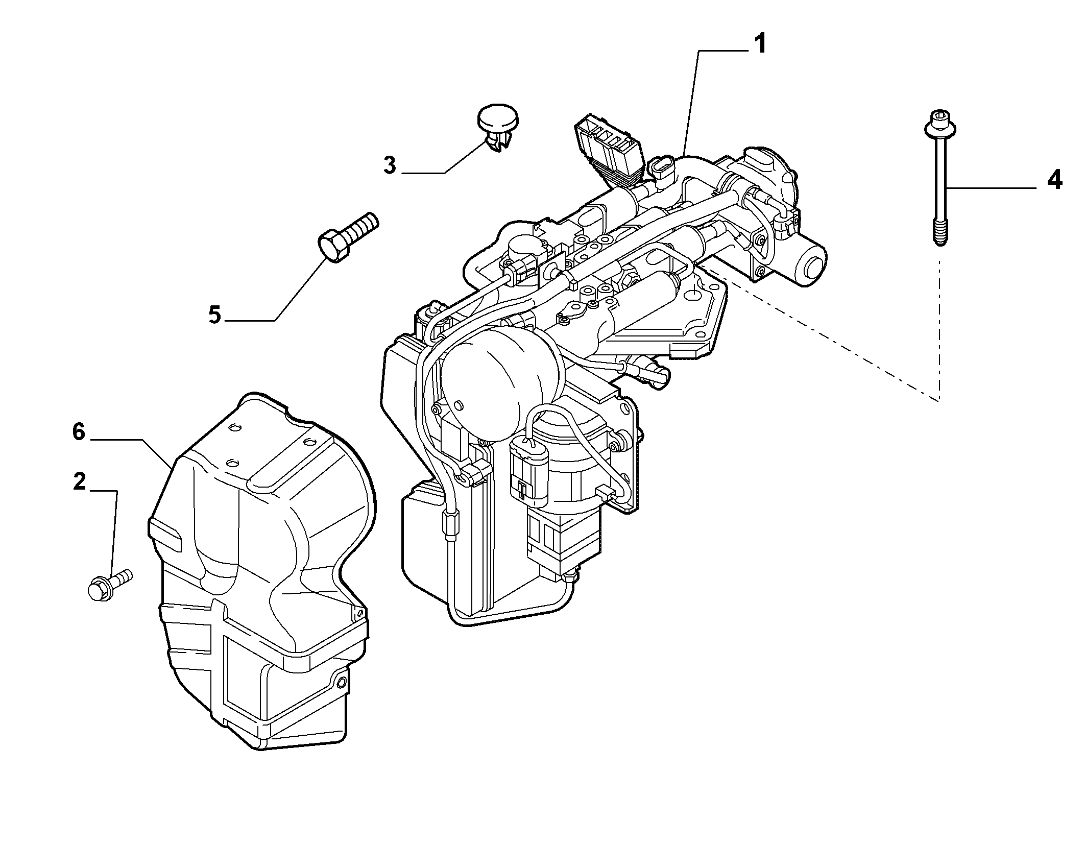 21200-020 GEARBOX CONTROL MODULE, COVERS AND FASTENERS
