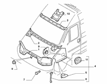 70018/03 BODYWORK, TRIM PANELS (FRONT)