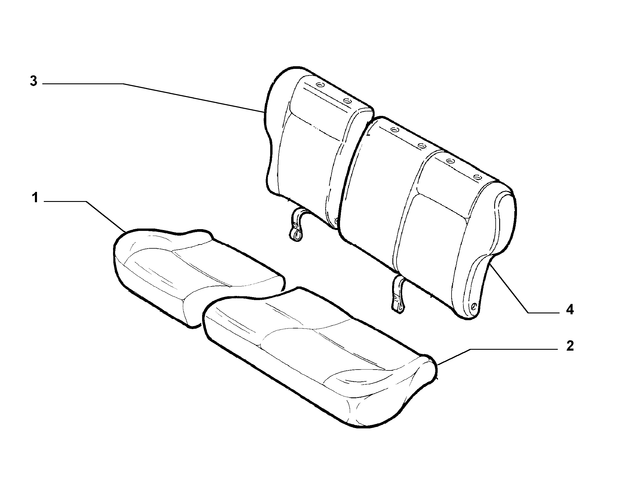70615/05 REAR SEAT LINING