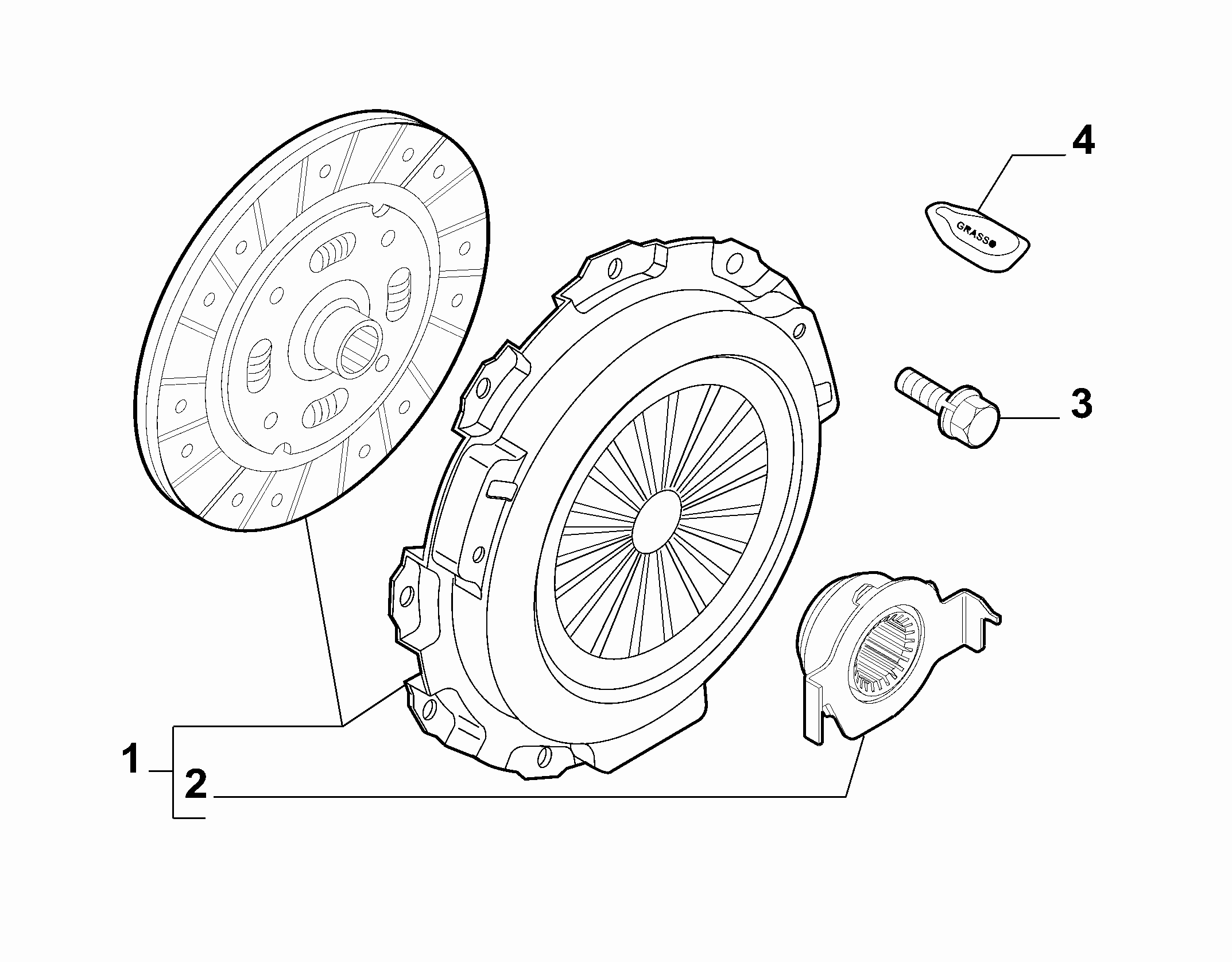 18109-010 CLUTCH KIT