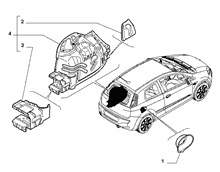 70004-020 WHEEL CARRIAGE