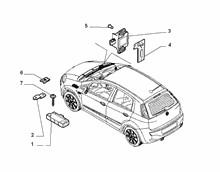 55502-030 REMOTE CONTROL TPMS AND AERIAL