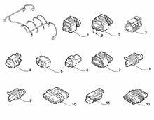 10226-060 ENGINE HARNESS CONNECTORS