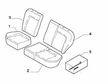 70615-010 REAR SEAT LINING 
