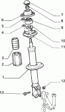 44301/00 ПЕРЕДНЯЯ ПОДВЕСКА 
