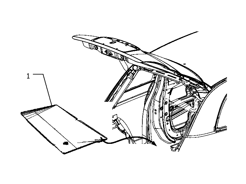 70526-010 BAG STORAGE INTERNAL SIDE LINING
