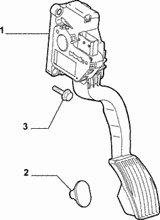 10222-010 ACCELERATOR PEDAL COMMAND