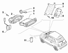 55521-010 RADIO AND AUTOMATED INFO DEVICE 