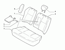 70615/01 REAR SEAT LINING