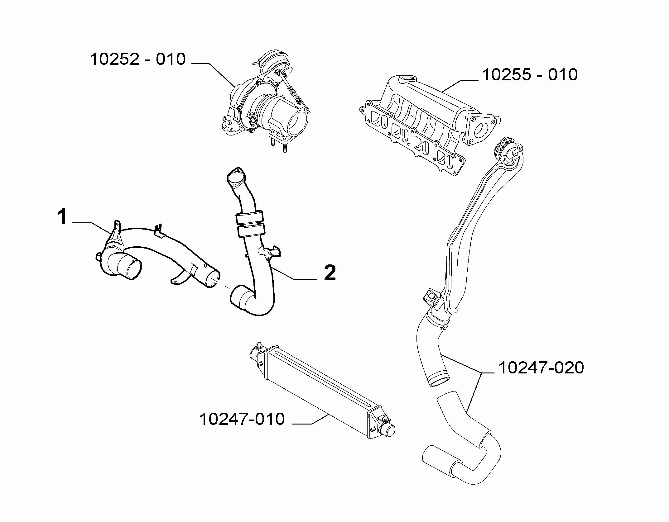 10247-030 TURBINE COOLER PIPING