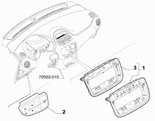 55503-020 DASHBOARD SWITCH