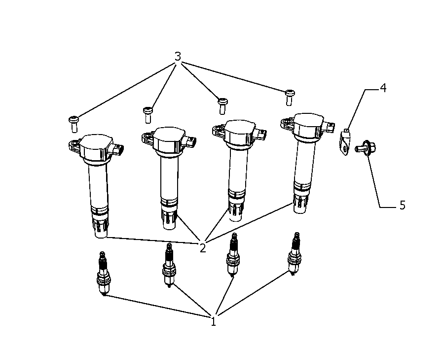 55101-020 SPARK PLUGS AND IGNITION CABLES