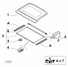 735488703 FIXED GLASS ROOF