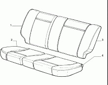 70615/01 REAR SEAT LINING