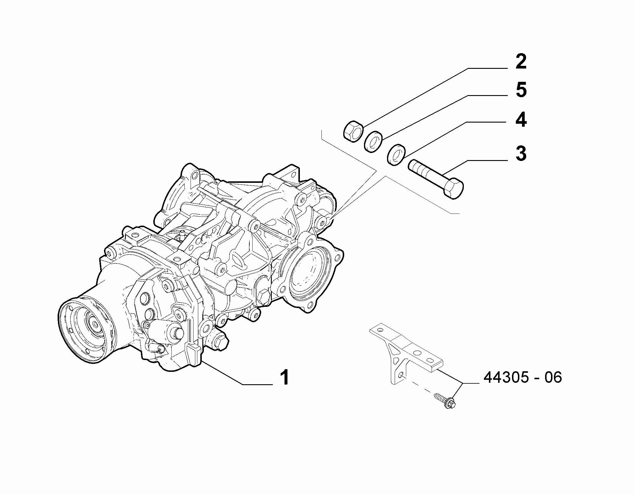27404-010 4X4 REAR AXLES
