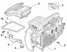 50101-010 HEATER/AIR CON