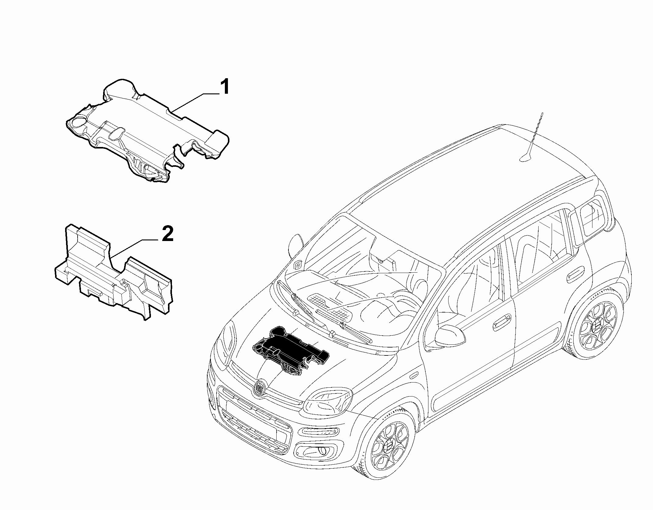 38115-040 ENGINE COVER