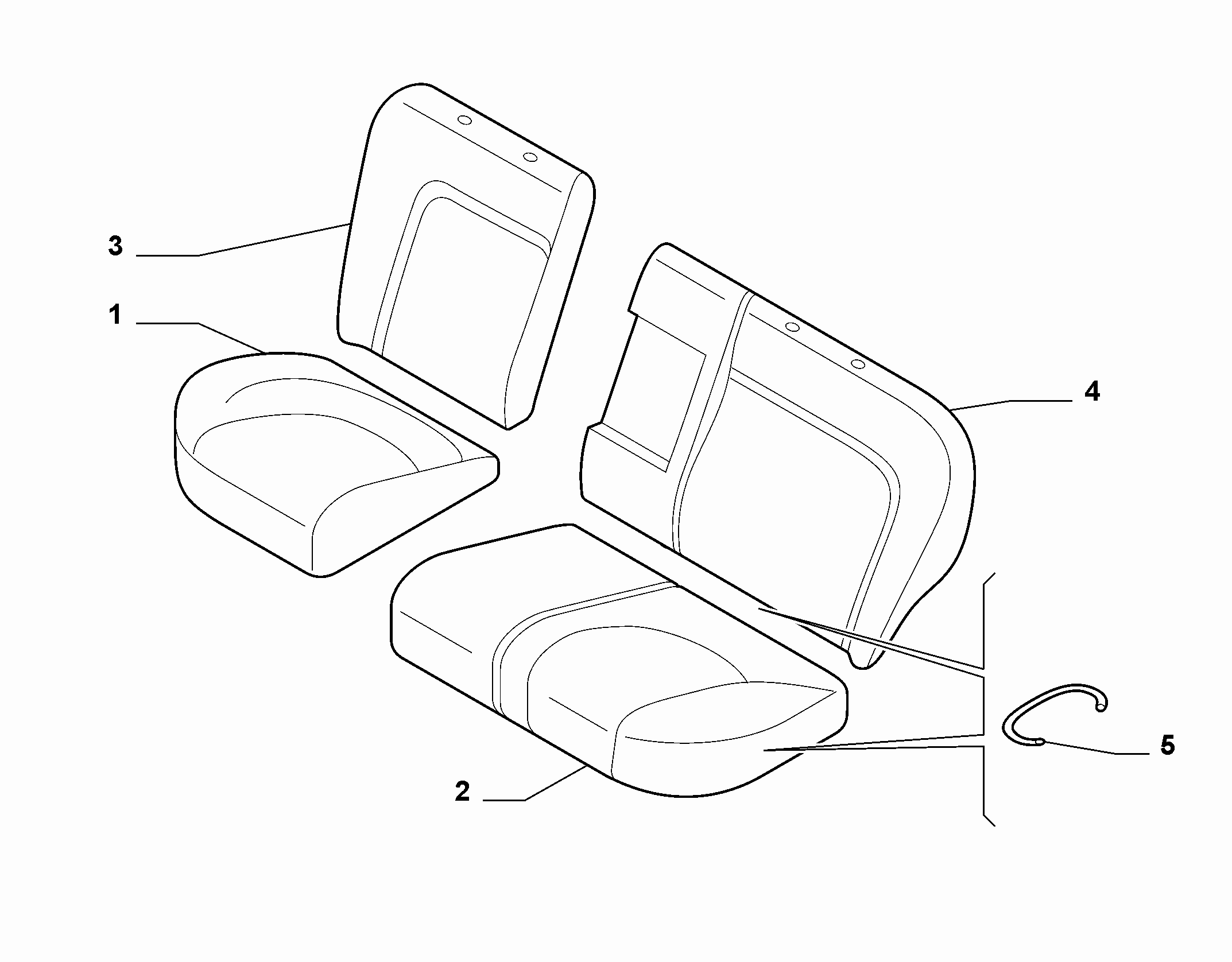 70615-010 REAR SEAT LINING 