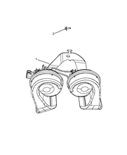 55501-040 HORN
