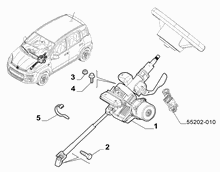41201-020 POWER STEERING SHAFT