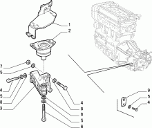 10002/00 ПОДВЕСКИ И СИЛОВОЙ АГРЕГАТ
