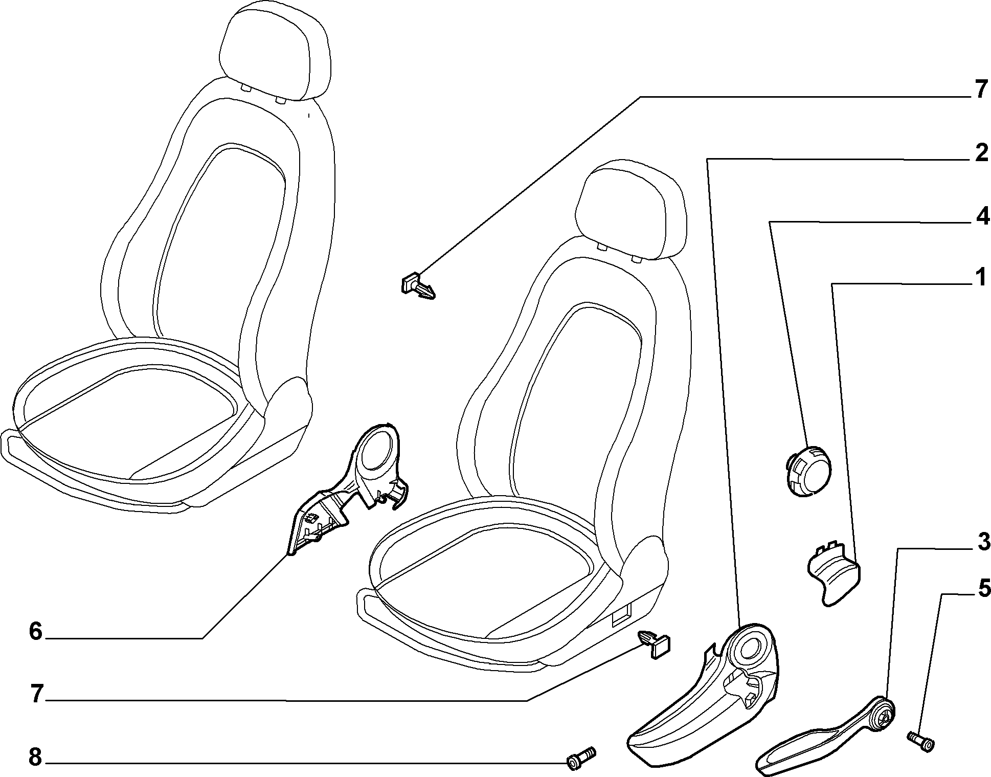 70601-060 FRONT SEAT COVERS