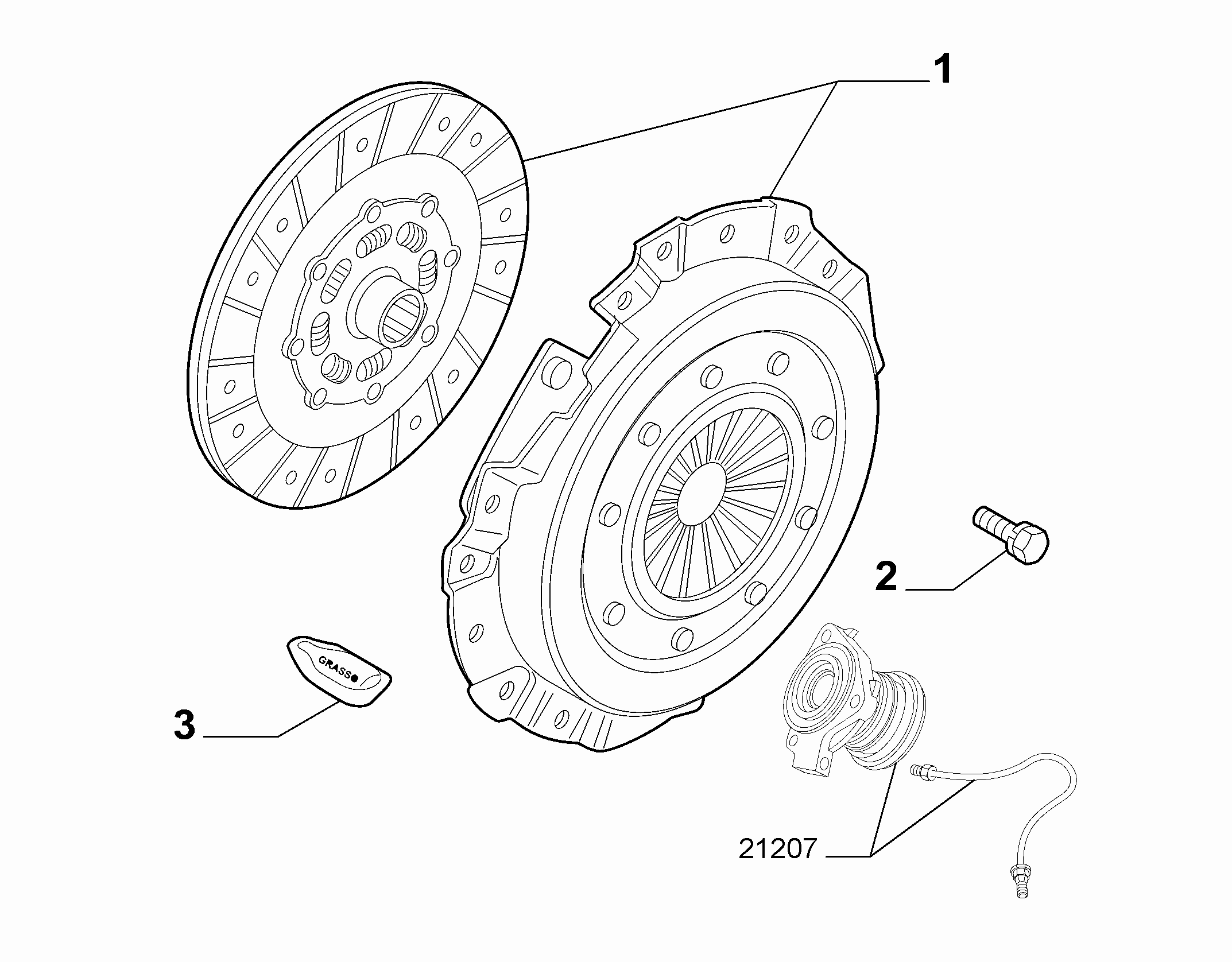 18109-010 CLUTCH KIT