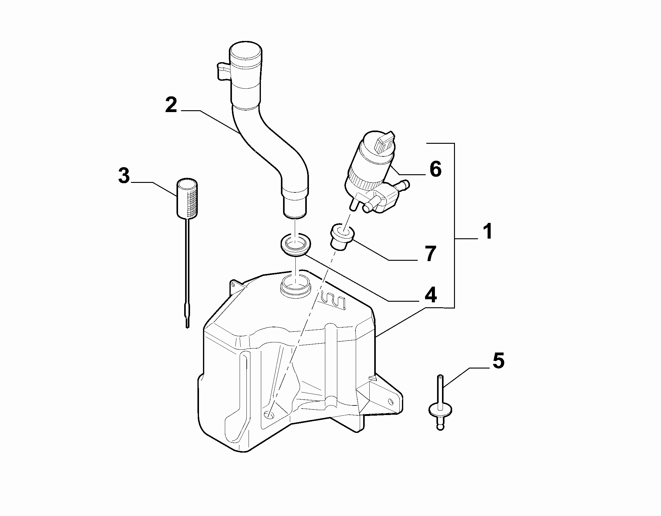 55514-030 WINDSHIELD WIPER RESERVOIR