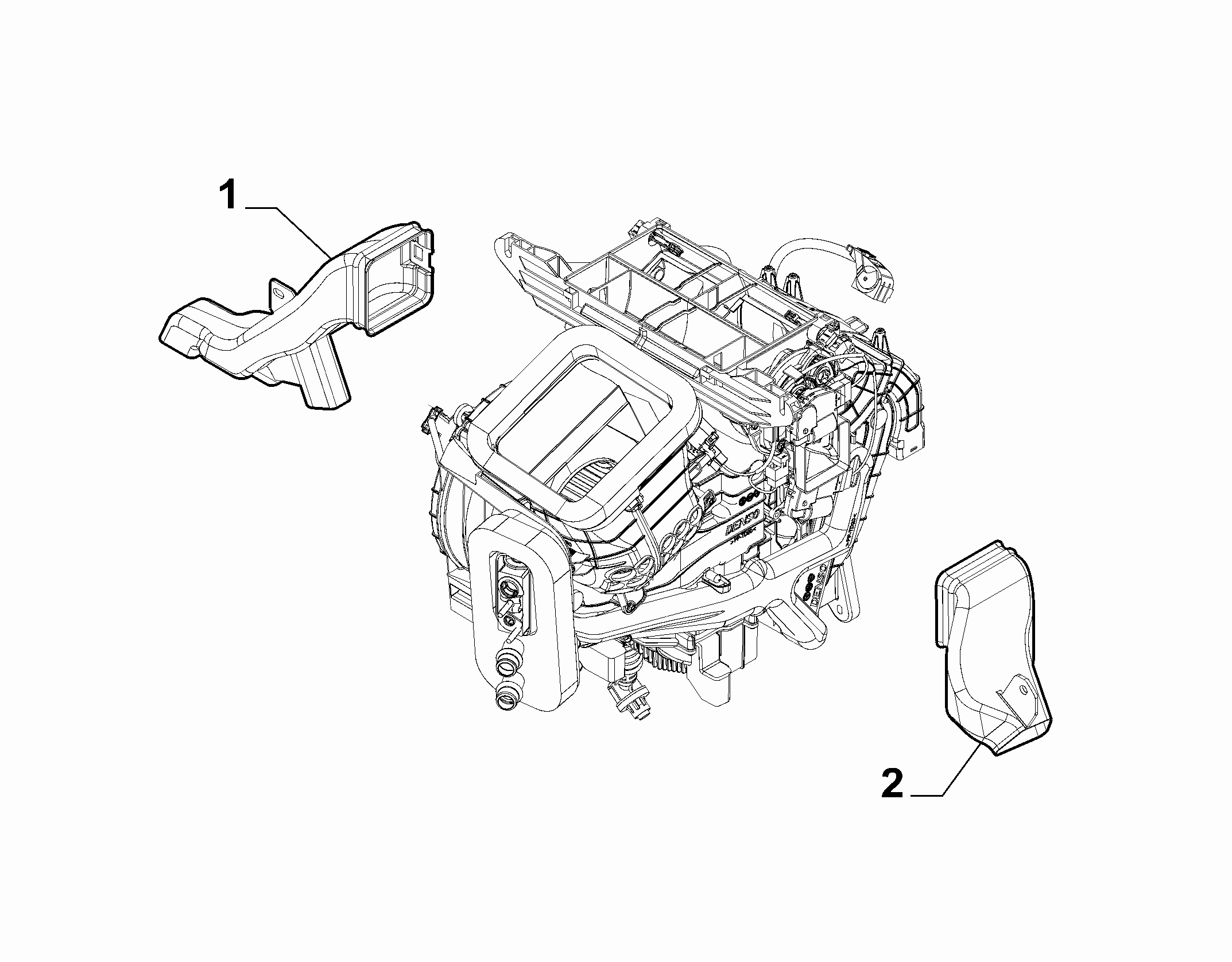 50101-060 FRONT AIR DUCT