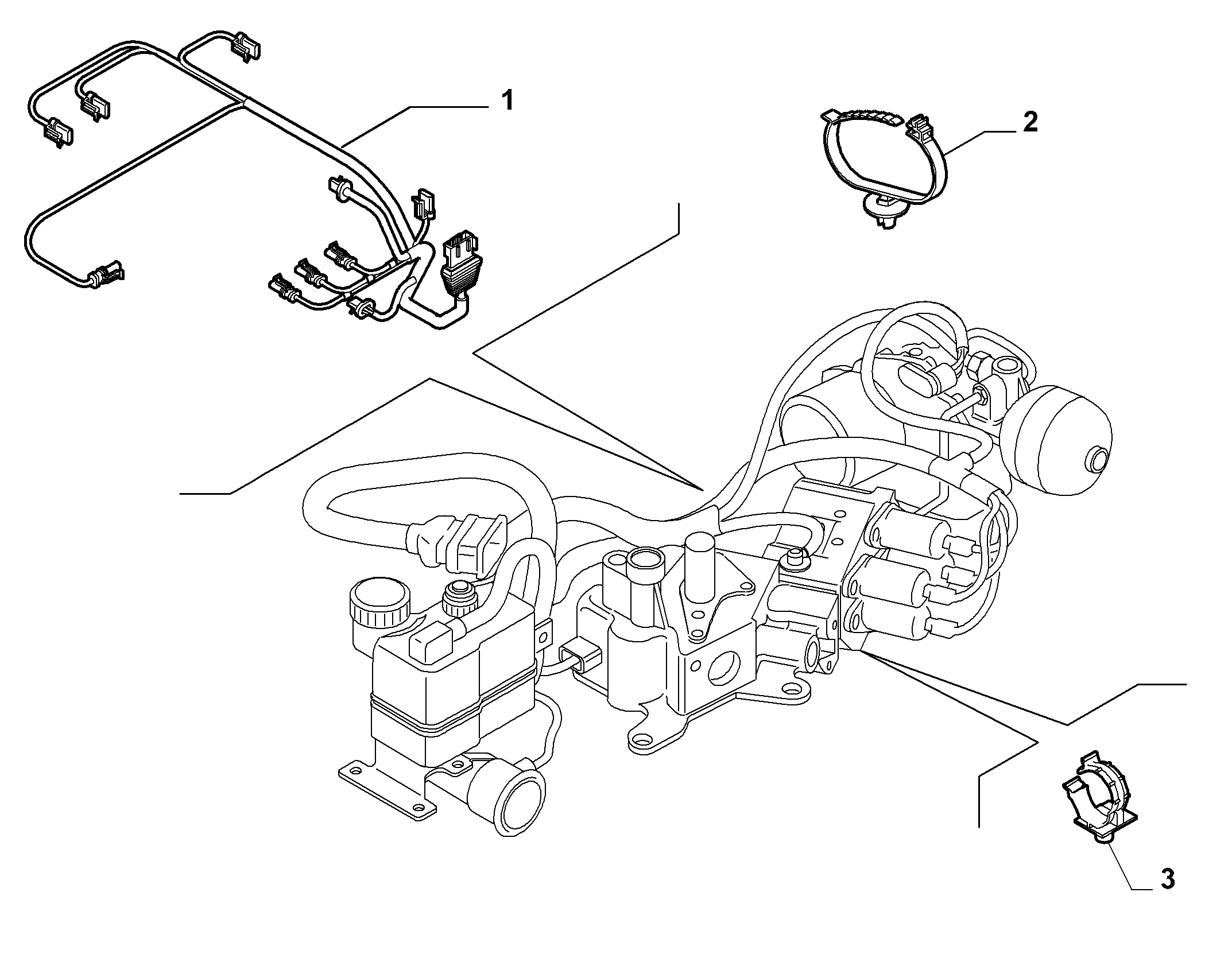 21200-030 GEARBOX CONTROL MODULE, WIRING HARNESS