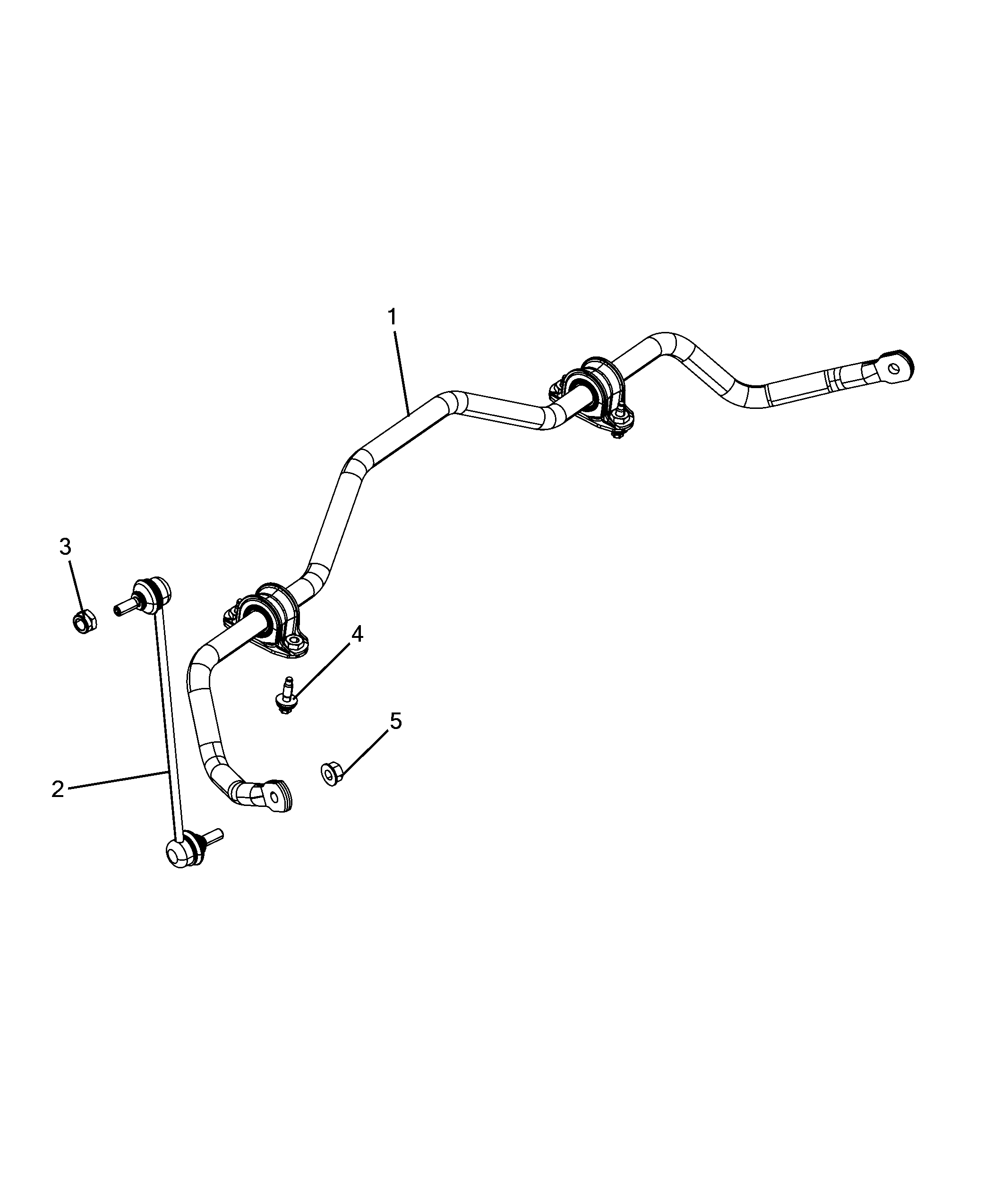 44301-030 CROSS ARM AND TORSION BAR