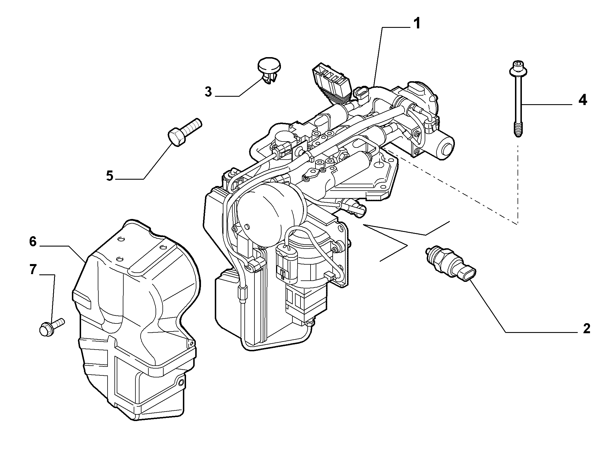 21200-020 GEARBOX CONTROL MODULE, COVERS AND FASTENERS