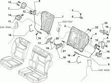 70613/01 REAR SEAT