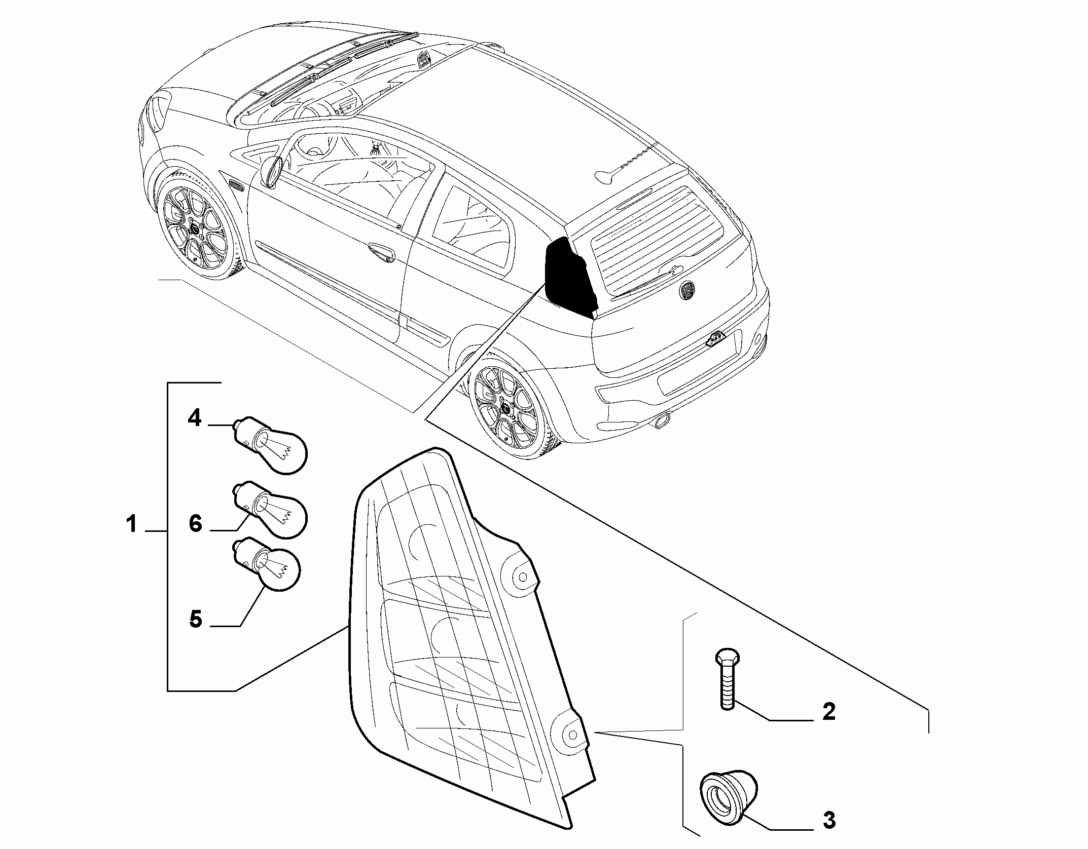 55401-030 TAIL LAMP
