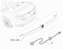55501-070 PARKING REAR CAMERA
