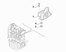 10002-020 GEARBOX INLET SCREW ANCHOR SUSPENSION
