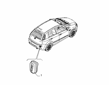 70717-040 TRUNK AIR OUTLET