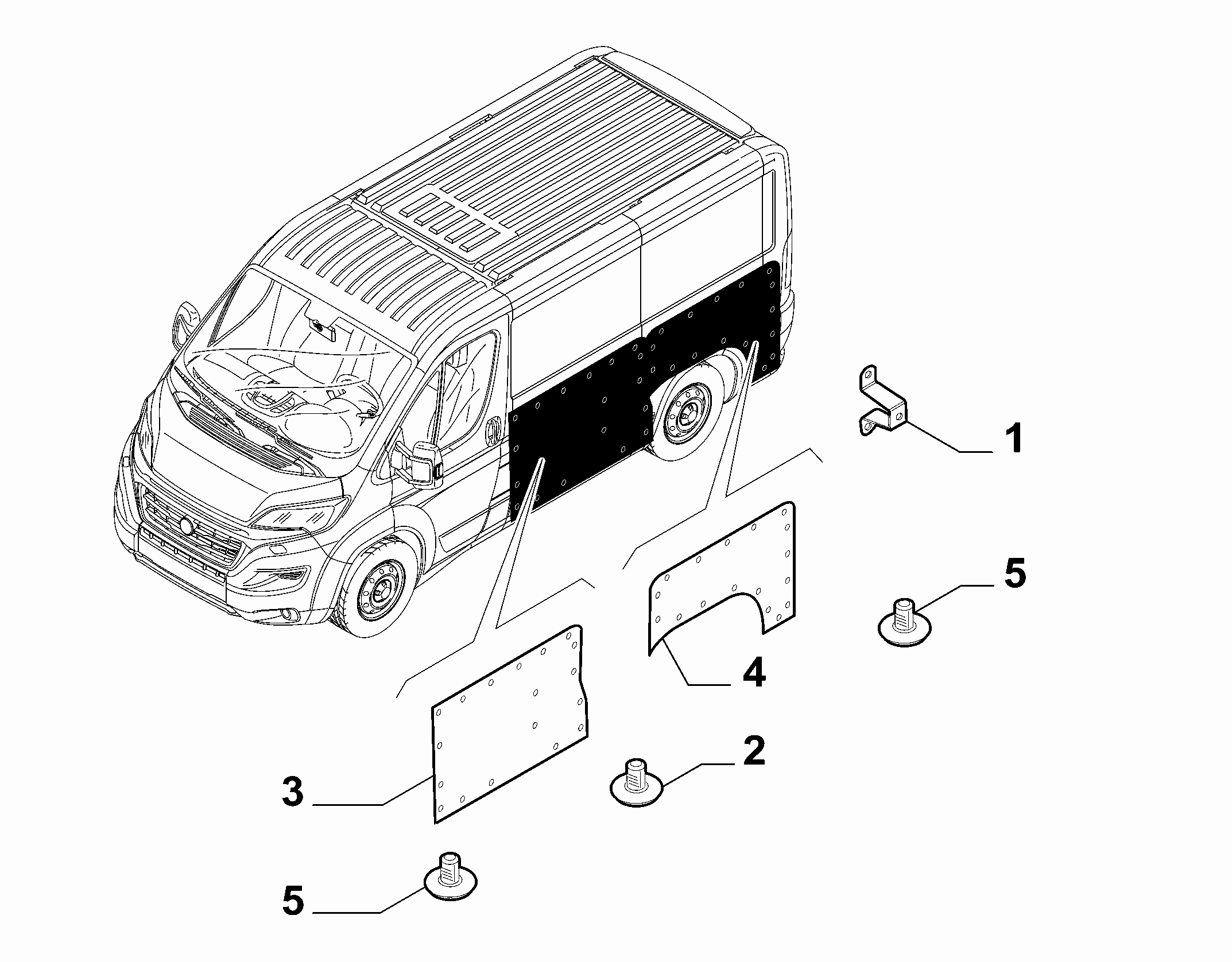 70524-010 REAR SIDE COVERING