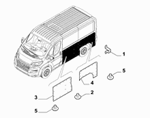 70524-010 REAR SIDE COVERING